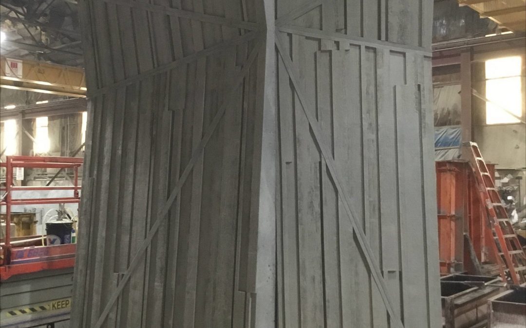 Hoboken NW Resiliency Park Precast Climbing Wall